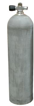 MES 11,1 L Aluflasche natur 207 bar mit Ventil 12544-LI