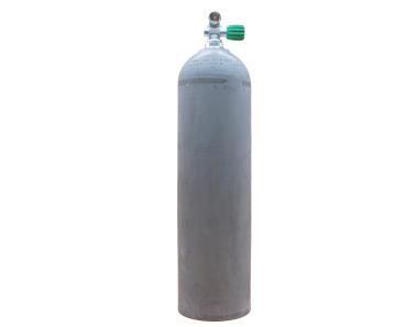 MES 11,1 L Aluflasche 207 bar mit Nitrox Ventil 12400RE