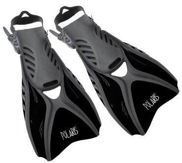 Flosse Del-Fin (schwarz) M