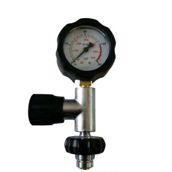 Flaschenprüfmanometer DIN 300 bar