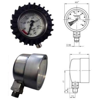 Kapsel Finimeter "X-Treme" mit Schutz 
